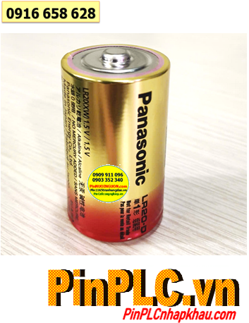 Panasonic LR20XW; Pin đại D 1.5v Alkaline Panasonic LR20XW /LR20.D Xuất xứ NHẬT (Made in Japan)